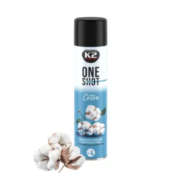   K2 ONE SHOT COTTON Szageltávolító és légfrissítő 600ml V231