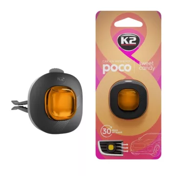   K2 POCO SWEET CANDY membrán illat a szellőzőnyílásban V353