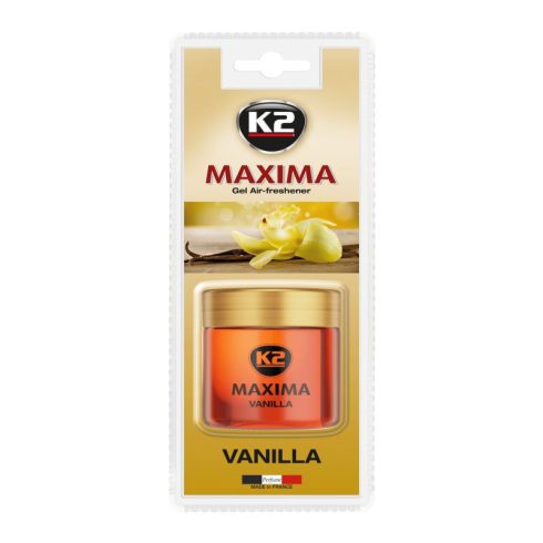 K2 MAXIMA VANILLA gél légfrissítő 50ml V607