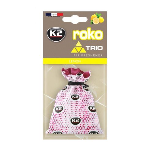 K2 ROKO TRIO lemon autóillatosító V825T