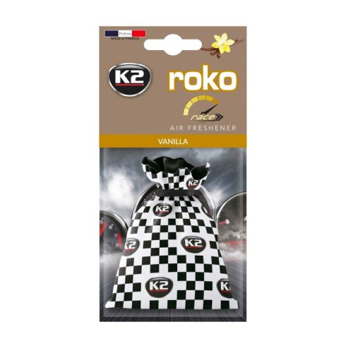 K2 ROKO RACE VANILIA légfrissítő 25g V827R