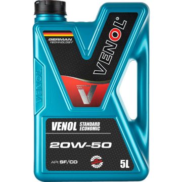 VENOL STANDARD ECONOMIC SF CD 20W50 5L motorolaj