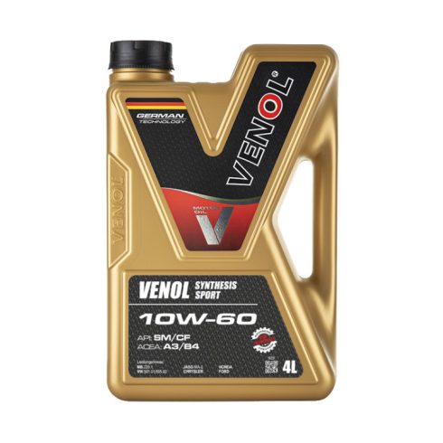 VENOL SYNTHESIS SPORT SM CF 10W60 4L motorolaj