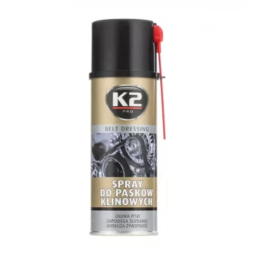 K2 BELT DRESSING szíj-ékszíj ápoló spray 400ml W126
