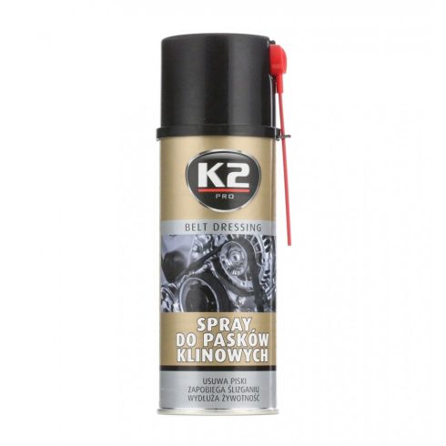 K2 BELT DRESSING szíj-ékszíj ápoló spray 400ml W126