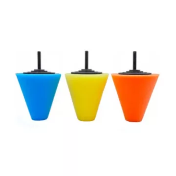 Kúpos polírozó szivacs készlet 150 mm 3db-os W16372