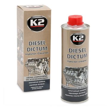   K2 DIESEL DICTUM dízel befecskendező rendszer tisztító üzemanyag adalék 500ml W325