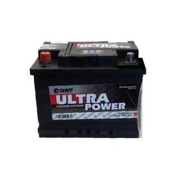   QWP Ultra Power 12V 52Ah EN 470A Jobb+ Indító akkumulátor WEP5520