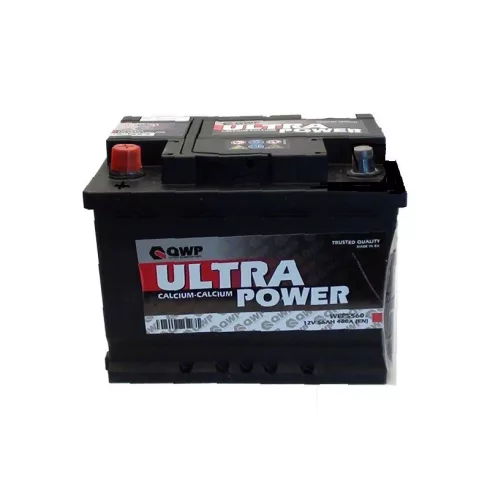 QWP Ultra Power 12V 52Ah EN 470A Jobb+ Indító akkumulátor WEP5520