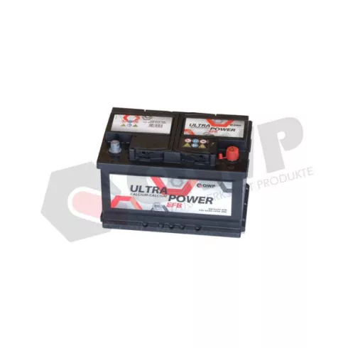 QWP Ultra Power EFB Start-Stop 12V 65Ah 650A Jobb+ autó akkumulátor WEP5650EFB