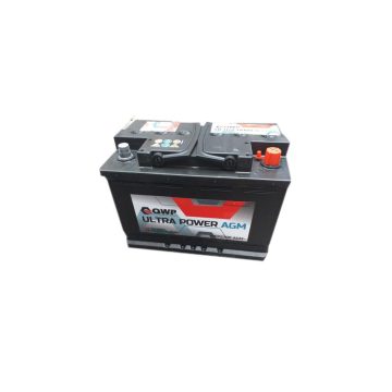   QWP Ultra Power AGM Start-Stop 12V 70Ah 720A Jobb+ autó akkumulátor WEP5700AGM