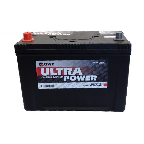 QWP Ultra Power WEP5911 12V 91Ah 740A Bal+ autó akkumulátor