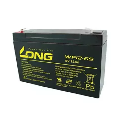 Kung Long UPS 12Ah Bal+ Akkumulátor WP12-6S