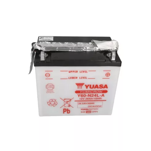 YUASA 12V 30Ah 241A Indító akkumulátor Jobb+ Y60-N24L-A