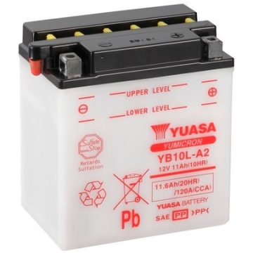   Yuasa akkumulátor 12V 12Ah 160A indító akkumulátor Jobb+ YB10L-A2