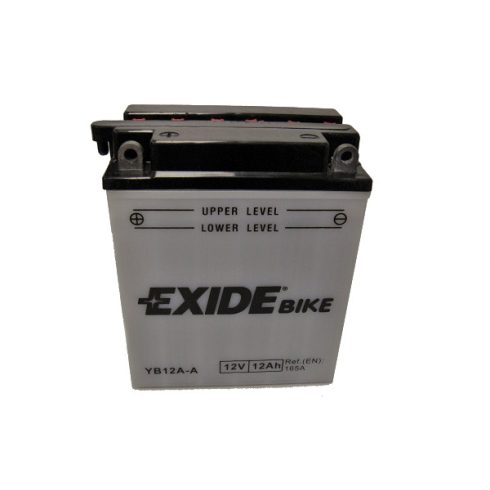 Exide 12V 12Ah motor akkumulátor bal+ YB12AA