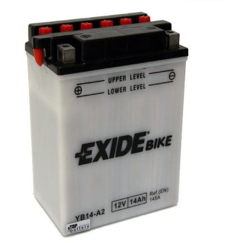 Exide 12V 14Ah motor akkumulátor bal+ YB14A2