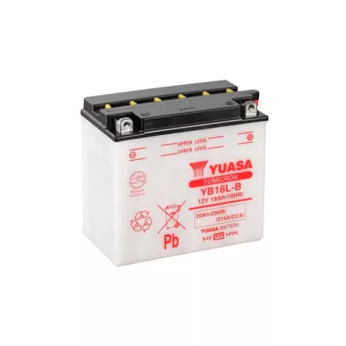 YUASA 12V 20Ah 215A Indító akkumulátor Jobb+ YB16L-B