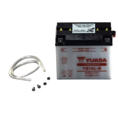 YUASA 12V 20Ah 215A Indító akkumulátor Jobb+ YB16L-B