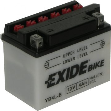 Exide 12V 4Ah motor akkumulátor Jobb+ YB4LB