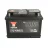 YUASA 12V 70Ah/640A Indító akkumulátor Jobb+ YBX1096