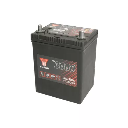 YUASA Indító akkumulátor 12V 30Ah/300A Jobb+ YBX3009