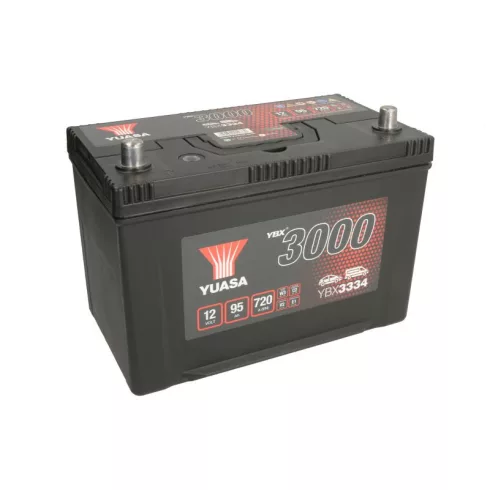 YUASA 12V 95Ah/720A Indító akkumulátor Bal+ YBX3334
