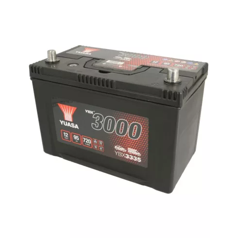 YUASA 12V 95Ah/720A Indító akkumulátor Jobb+ YBX3335