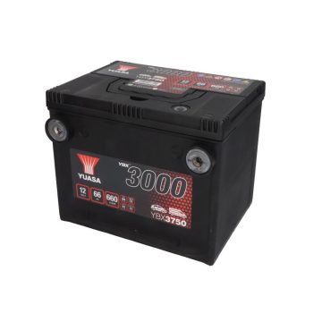 YUASA 12V 66Ah/660A Indító akkumulátor Bal+ YBX3750