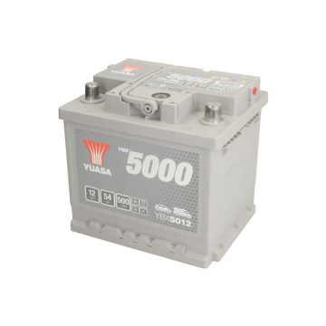   YUASA Silver 12V 54Ah/500A indító akkumulátor Jobb+ YBX5012