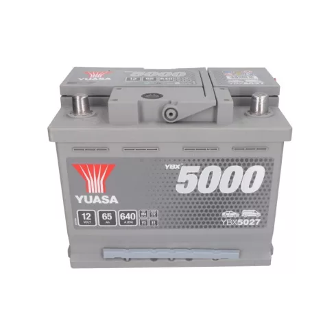YUASA Silver 12V 65Ah/640A Indító akkumulátor Jobb+ YBX5027