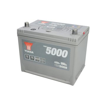   YUASA Silver 12V 75Ah/650A Indító akkumulátor Jobb+ YBX5068