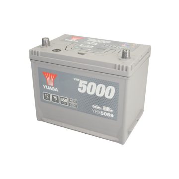   YUASA Silver 12V 75Ah/650A Indító akkumulátor Bal+ YBX5069