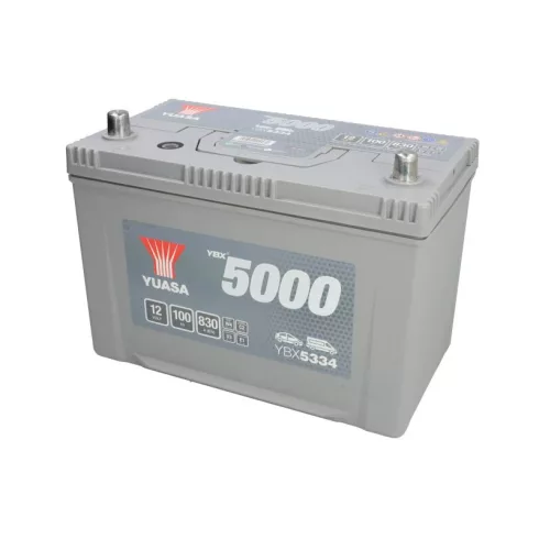 YUASA Silver 12V 100Ah/830A Indító akkumulátor Bal+ YBX5334