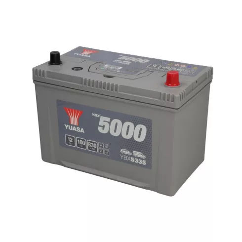 YUASA Silver 12V 100Ah/830A Indító akkumulátor Jobb+ YBX5335