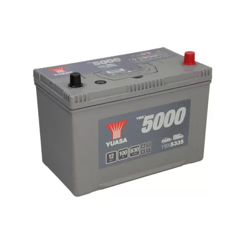 YUASA Silver 12V 100Ah/830A Indító akkumulátor Jobb+ YBX5335