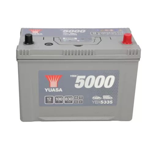 YUASA Silver 12V 100Ah/830A Indító akkumulátor Jobb+ YBX5335