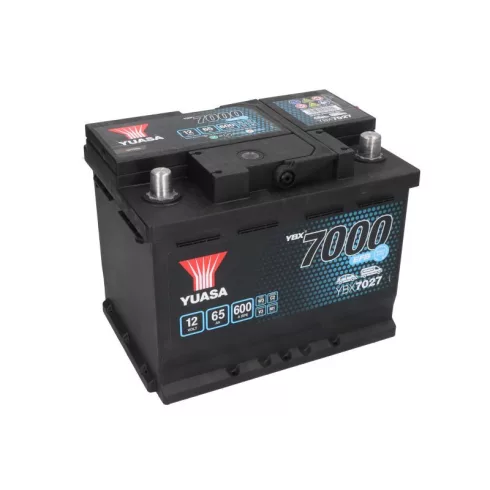 YUASA 12V 65Ah/600A START&STOP EFB akkumulátor Jobb+ YBX7027