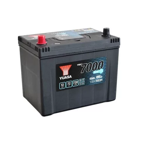 YUASA 12V 72Ah/720A START&STOP EFB Plus Indító akkumulátor Bal+ YBX7031