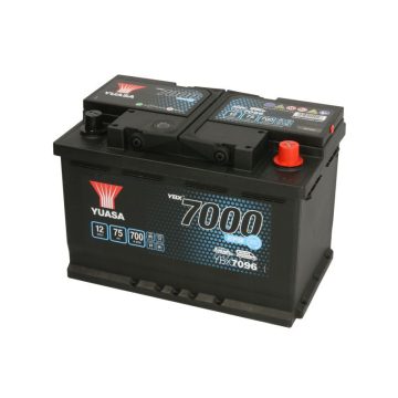   YUASA 12V 75Ah/700A START&STOP EFB Indító akkumulátor Jobb+ YBX7096