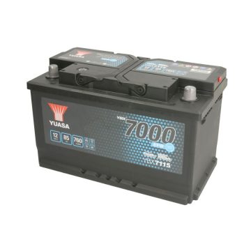  YUASA 12V 85Ah/760A START&STOP EFB Indító akkumulátor Jobb+ YBX7115