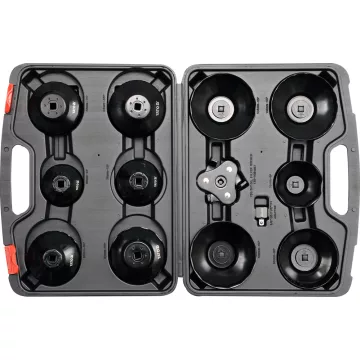   YATO 13 részes tányéros olajszűrű leszedő készlet, 3/8" YT0594