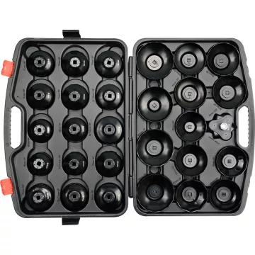   YATO 30 részes tányéros olajszűrű leszedő készlet, 3/8" YT0596