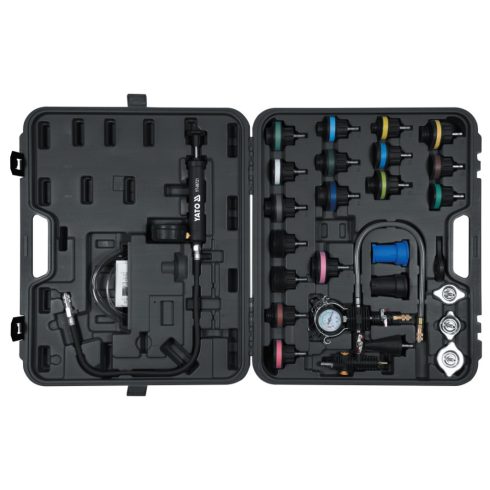 Yato Hűtőrendszer diagnosztikai és karbantartó készlet 28 db YT-06721