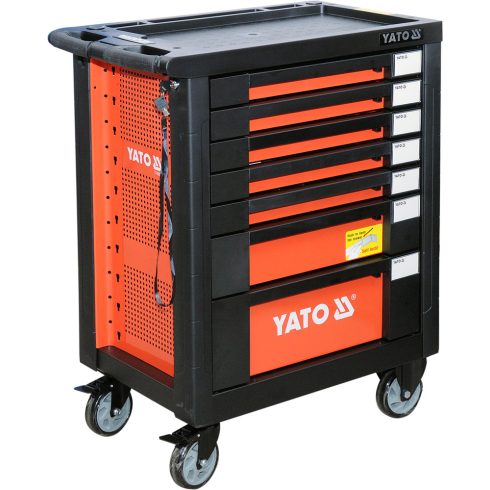 YATO 211 részes Szerszámkocsi szerszámokkal 980x770x465 mm YT55290