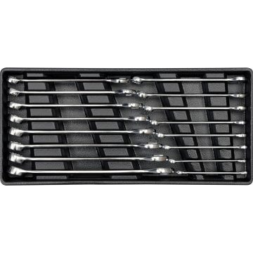   YATO Csillag-villás kulcs klt. 16 részes,6-21mm (fiókbetét) YT5531