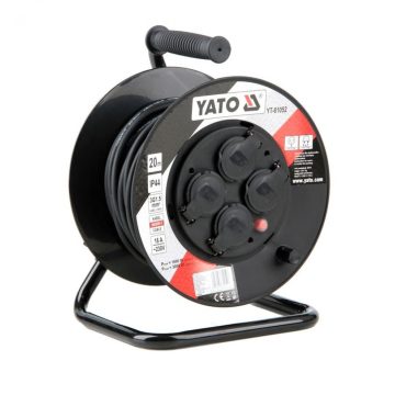 YATO Hosszabító kábeldob 3x1,5 mm IP 44 20m YT-81052