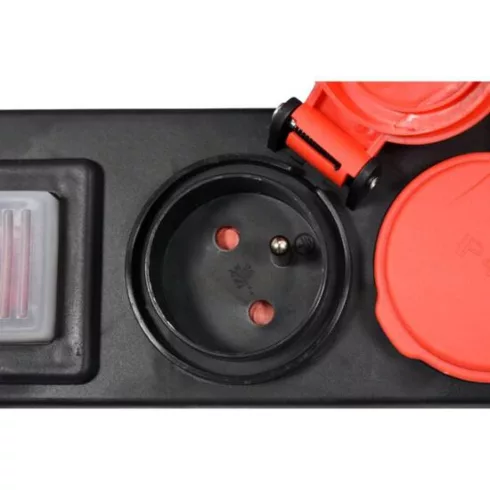 YATO Elektromos hosszabbító 3m 3 x 1,5 mm 3-as elosztó kapcsolóval YT-81240