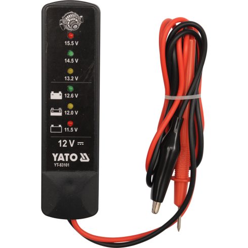 YATO Akkuteszter 12V CCA 150-1400 Ah YT83101