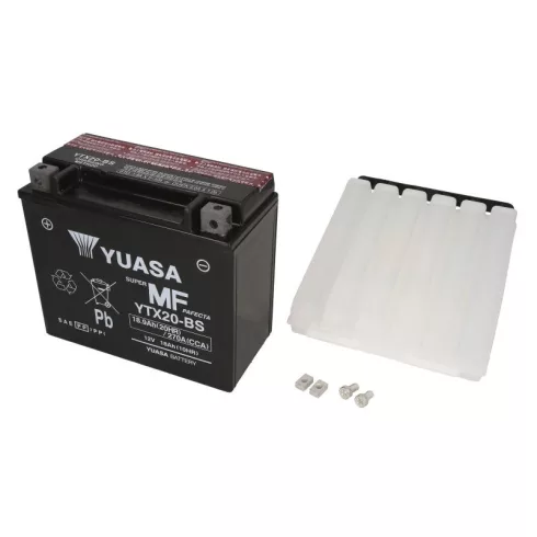 YUASA 12V 19Ah 270A Indító akkumulátor Bal+ YTX20-BS